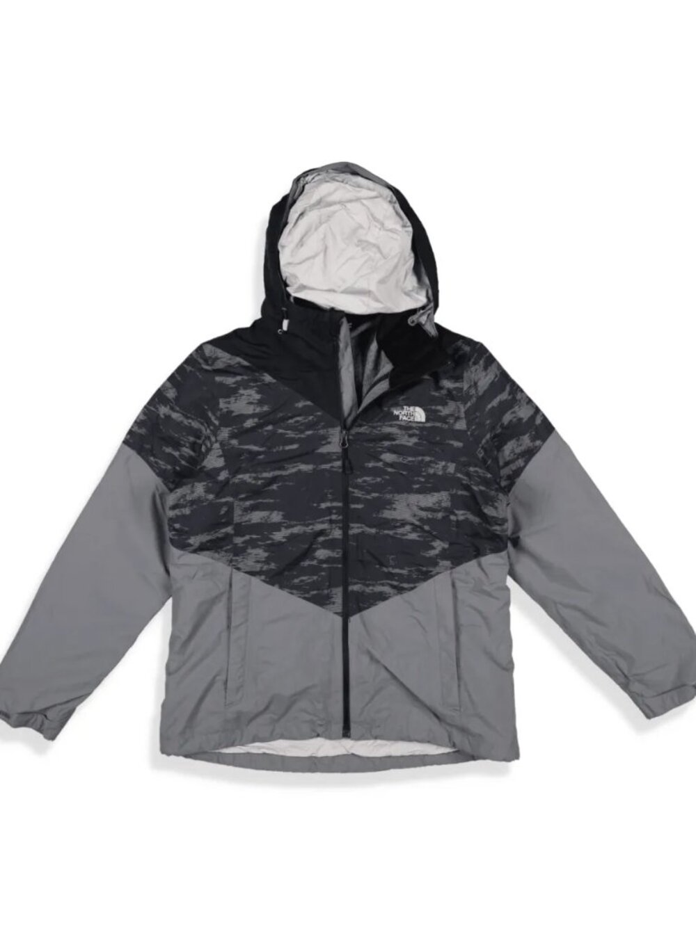 THE NORTH FACE Aryia 3-in-1 Tri-Climate Jacket Pache Gray/Black Camo Women's M